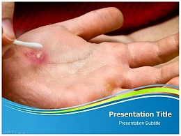 医学医药行业疔疮PPT模板