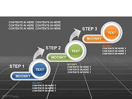 moonkey图表,攀升,3D,箭头,发展,递进关系,公司发展历程,提升,水晶,立体,辐射线,消失点