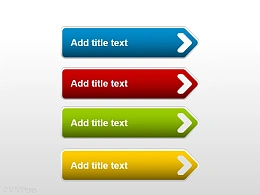 水晶并列箭头列表