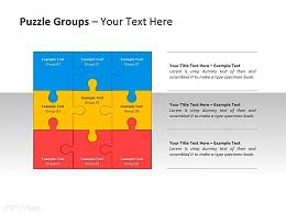 拼图象征组织构成,团队组成