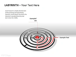 圆形迷宫-走出迷宫的路线