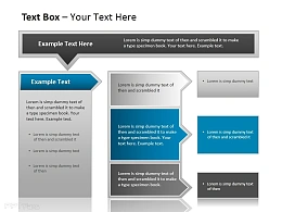 多款带箭头的文本框