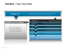 带箭头的文本框 循环