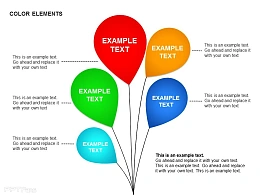彩色气球五部分