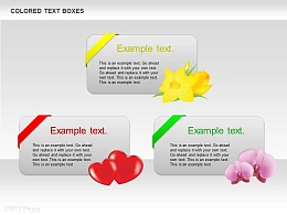 温馨卡片式文字说明