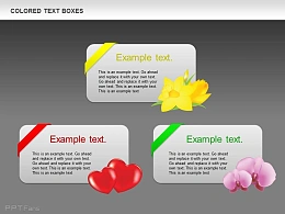 品字形卡片排列文字说明