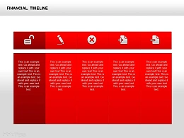 财务时间表之锁头图示