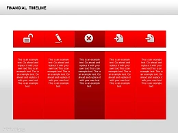 财务时间表之打叉图示