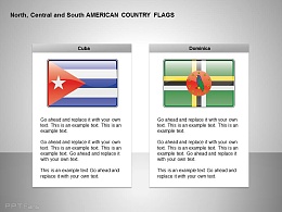 古巴、多米尼加国旗