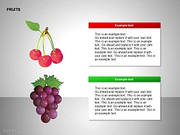 樱桃、葡萄图示说明