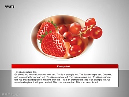 草莓、红果子图示