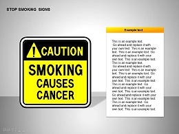吸烟有害健康图示