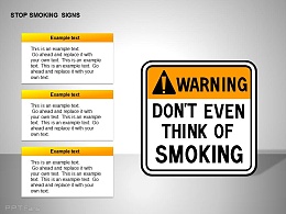 禁止吸烟三部分说明