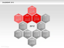 2012日历之前四月份