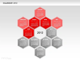 2012日历之前六月份