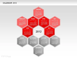 2012日历之前七月份