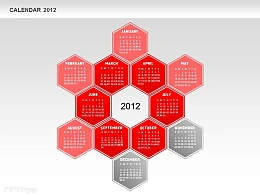 2012日历之前十月份
