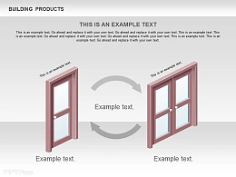 单双玻璃门图示