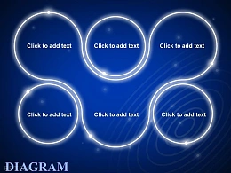 蓝色发光复杂关系表达