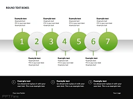 圆形文本框七图示