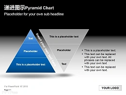 递进图示之金字塔