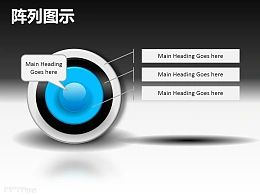 三部分阵列图示