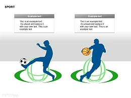 足球篮球运动图示文字说明