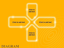 黄色发光四方面竞争碰撞