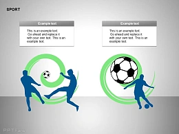 两部分足球比赛插图文字说明