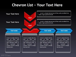 四部分列表之箭头指示