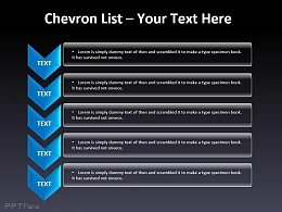 列表说明之向下箭头