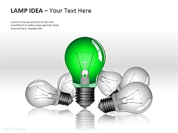 突显中心灯泡图示2