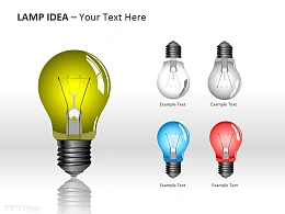 四部分介绍多彩灯泡图示2