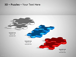 3D拼图之三部分