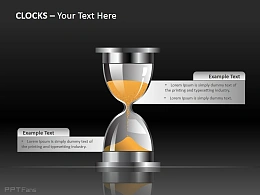 沙漏与标签图解 项目进度