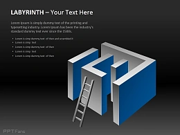 立体迷宫与梯子图示2