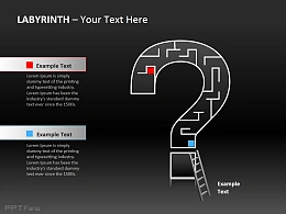 两部分说明问号迷宫图示