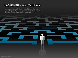 迷宫与纸片人图示