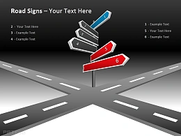 风向标PPT模板免费下载