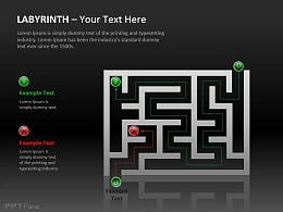 对立关系迷宫路线图示2