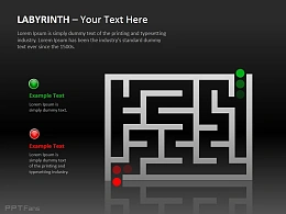 两部分说明圆球与迷宫图示