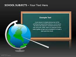 地理课地球仪讲解PPT下载
