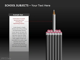 校园教程铅笔图示 彰显锋芒