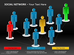 社交网络的六度分离理论PPT下载