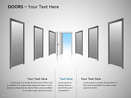 两边关门与中间开门图示