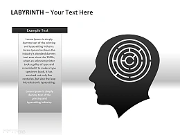 迷宫与头脑风暴图示