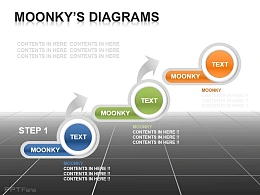 职场升迁PPT图示下载