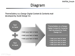 因果关系图示PPT模板下载