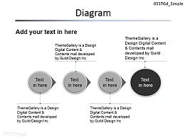 圆形递进图示PPT模板下载
