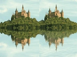 三分钟教程(167)：逼真水面倒影效果PPT制作教程